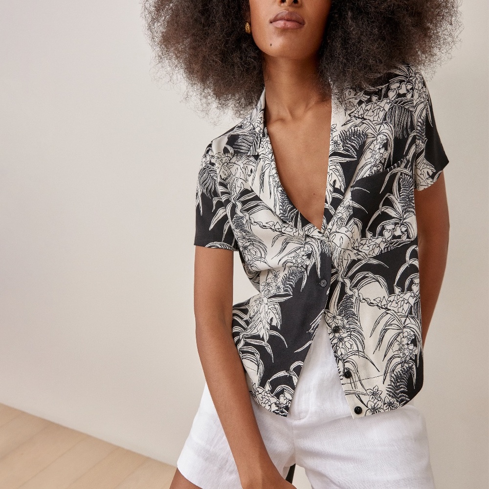 Reformation: The Cuba Top in Amazon (size XS)